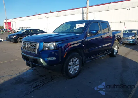 2022 Nissan Frontier Sv 4X4 z USA, uszkodzony, nr VIN 1N6ED1EK6NN656673